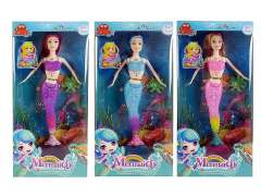 11.5inch Solid Body Mermaid(3C) toys