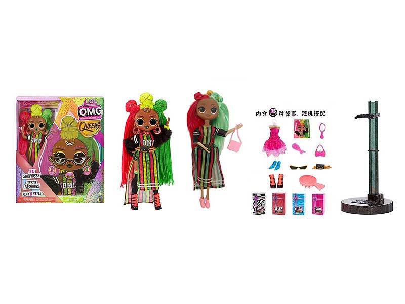 10inch Solid Body Doll Set toys