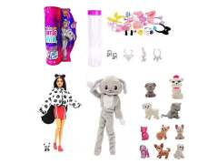 11.5inch Solid Body Doll Set toys