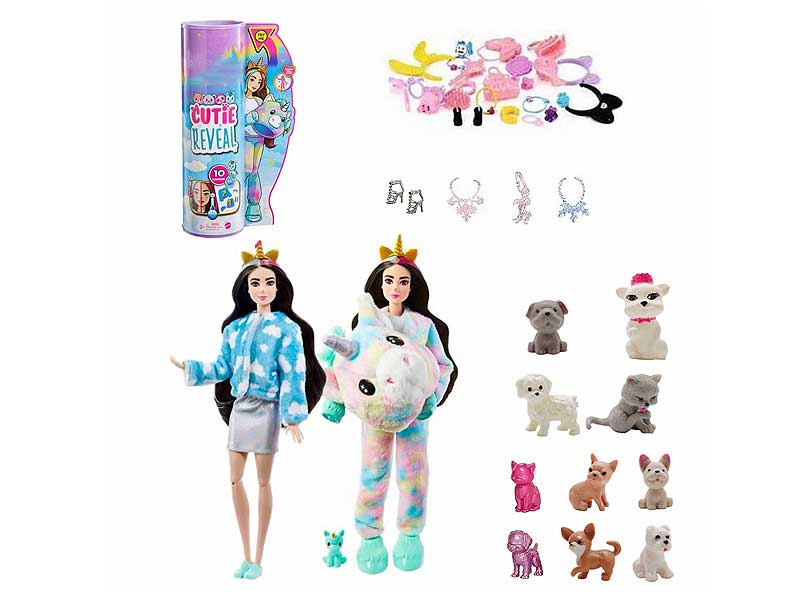 11.5inch Solid Body Doll Set toys