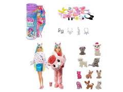 11.5inch Solid Body Doll Set toys