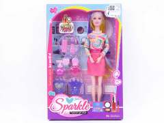 11inch Solid Body Doll Set(3S) toys