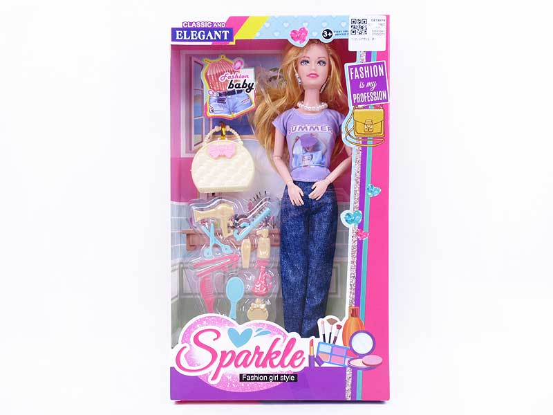 11inch Solid Body Doll Set(3S) toys