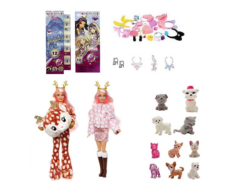 11.5inch Solid Body Doll Set toys