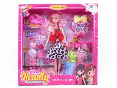 11.5inch Solid Body Doll Set