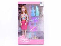 11.5inch Solid Body Doll Set