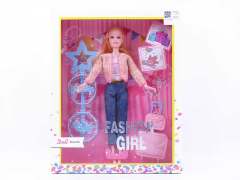 11.5inch Solid Body Doll Set