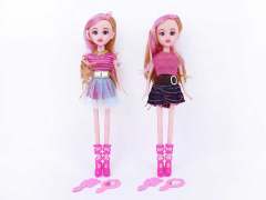 9inch Solid Body Doll Set(2S) toys