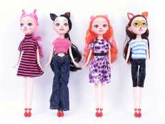 9inch Solid Body Doll Set(4S) toys