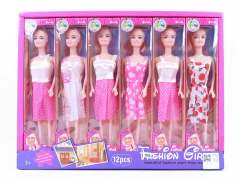 11inch Solid Body Doll(12in1) toys