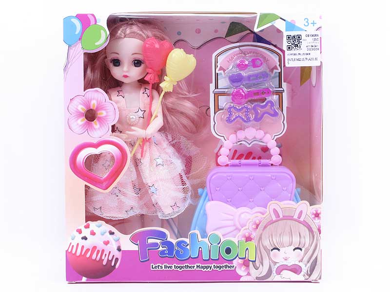 9inch Solid Body Doll Set(3S) toys