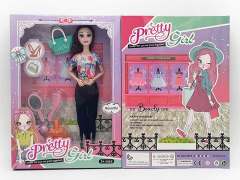 11.5inch Solid Body Doll Set