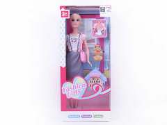 11inch Solid Body Doll Set toys