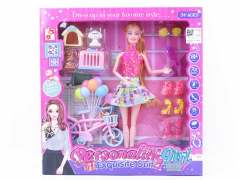 11.5inch Solid Body Doll Set toys