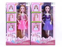 11inch Solid Body Doll Set(2S) toys