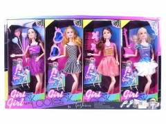 11inch Solid Body Doll Set(4in1) toys