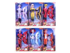 11inch Solid Body Doll Set(6S) toys