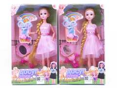 11inch Solid Body Doll Set(2S) toys