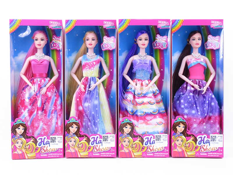 11inch Solid Body Doll Set(4S) toys