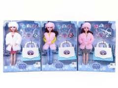 11inch Solid Body Doll Set(3S) toys