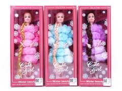 11inch Solid Body Doll Set(3S) toys