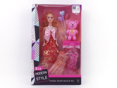 11.5inch Solid Body Doll Set