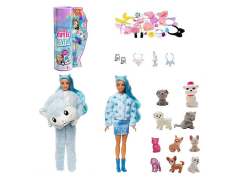 11.5inch Solid Body Doll Set toys