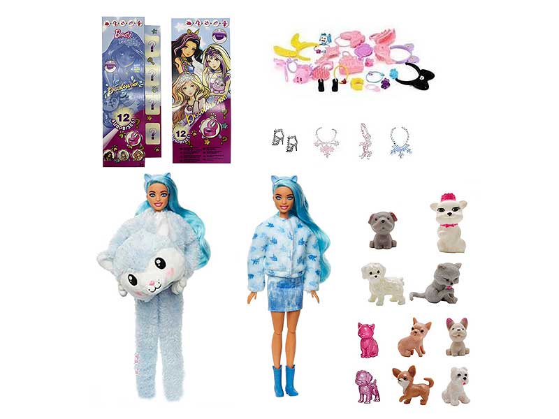 11.5inch Solid Body Doll Set toys