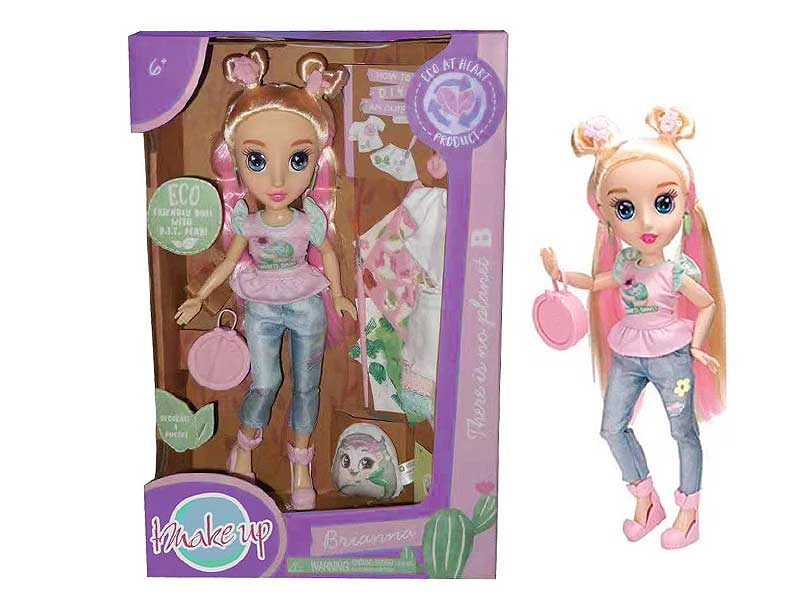 10inch Solid Body Doll Set toys