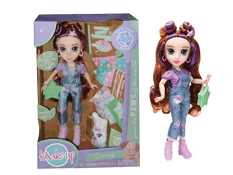 10inch Solid Body Doll Set toys