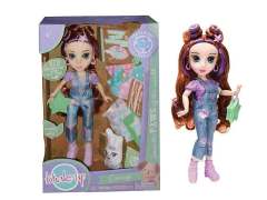 10inch Solid Body Doll Set toys