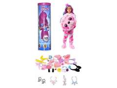 11.5inch Solid Body Doll Set toys