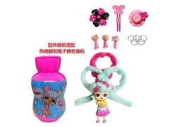 5inch Solid Body Doll Set