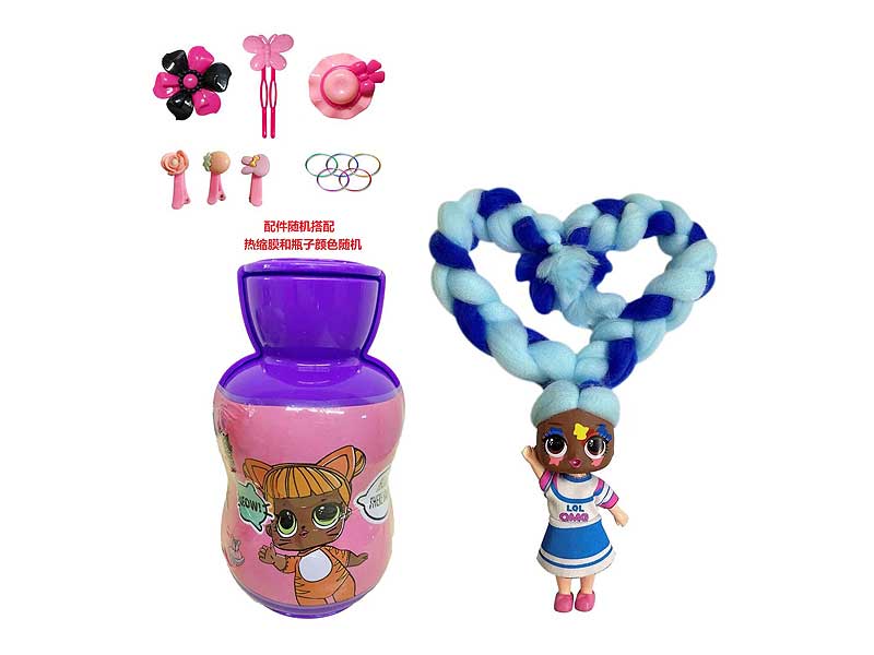 5inch Solid Body Doll Set toys