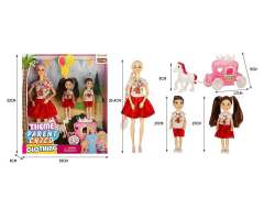 Solid Body Doll Set(3in1) toys