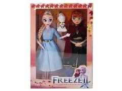 11.5inch Solid Body Doll Set(2in1)