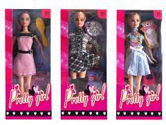 11.5inch Solid Body Doll Set(3S)