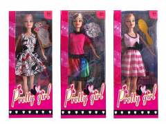 11.5inch Solid Body Doll Set(3S)