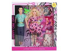 11.5inch Solid Body Doll & 11inch Empty Body Doll Set(2in1)