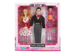 11.5inch Solid Body Doll & 11inch Empty Body Doll Set(2in1)