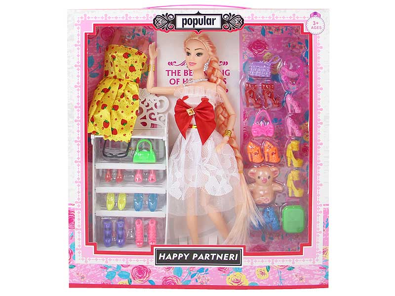 11.5inch Solid Body Doll Set toys