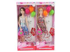 11.5inch Solid Body Doll Set(2S) toys