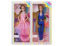 11.5inch Solid Body Doll Set(2S) toys