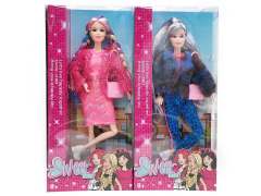 11.5inch Solid Body Doll Set(2S) toys