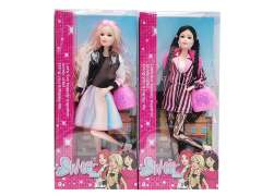 11.5inch Solid Body Doll Set(2S) toys