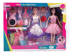 11.5inch Solid Body Doll Set(2in1) toys