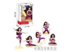 11.5inch Solid Body Doll Set