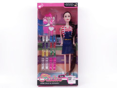 11.5inch Solid Body Doll Set toys