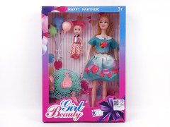 11.5inch Solid Body Doll Set(2S) toys