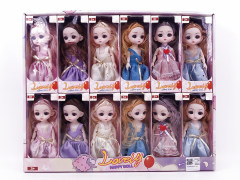 6inch Solid Body Doll(12in1) toys